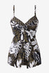 MiracleSuit Elle Dorado Love Knot Tankini Top Plus Size